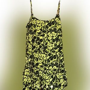 Urban Outfitters Size Med mini dress. Yellow and Black NWT.